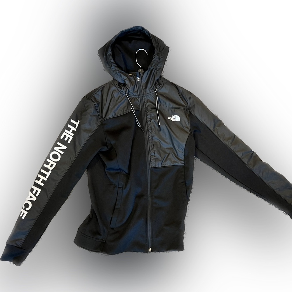 North Face Zip Up Rain Hoodie - Size Small